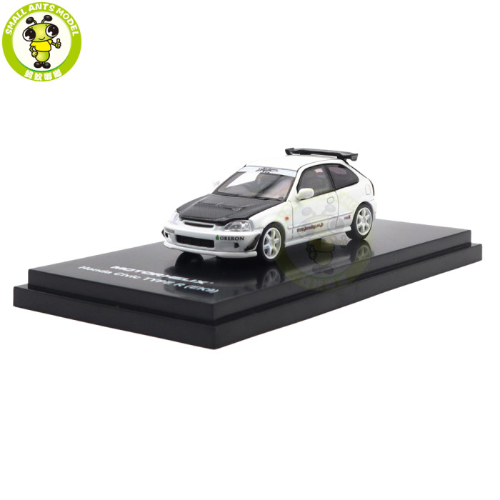1/64 MOTORHELIX Honda Civic Type R EK9 Diecast Model Toy Car Gifts For Father Friends