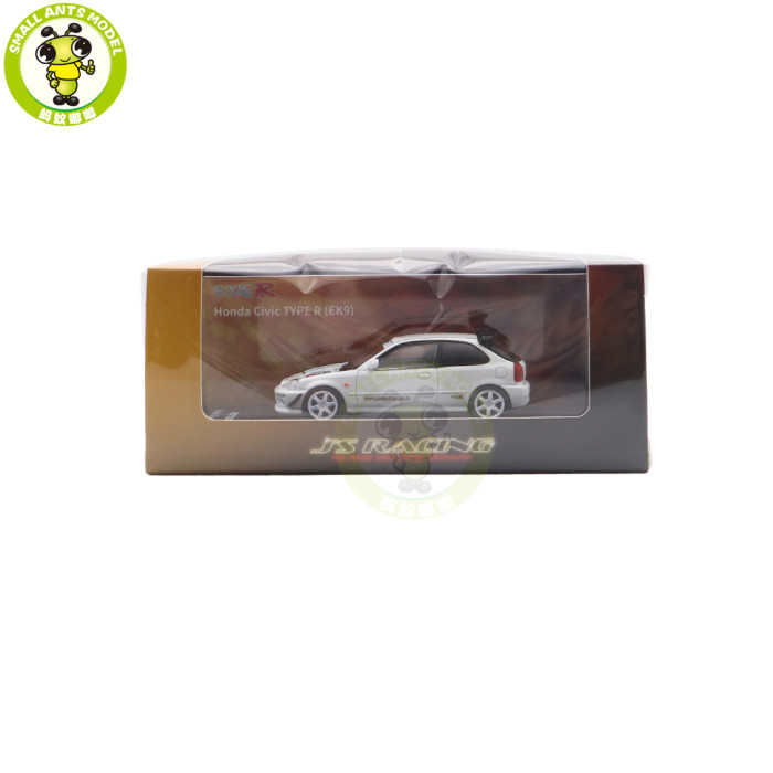 1/64 MOTORHELIX Honda Civic Type R EK9 Diecast Model Toy Car Gifts For Father Friends