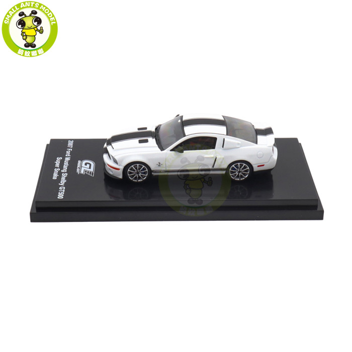 1/64 Ford Mustang Shelby GT500 2007 Super Snake MOTORHELIX GreenLight Diecast Model Toy Car Gifts For Father Friends
