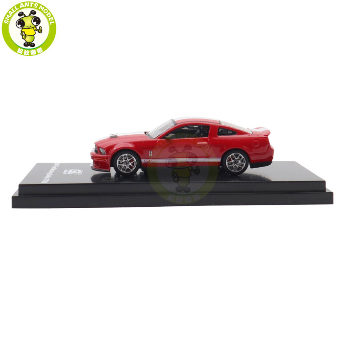 1/64 Ford Mustang Shelby GT500 2007 MOTORHELIX GreenLight Diecast Model Toy Car Gifts For Father Friends
