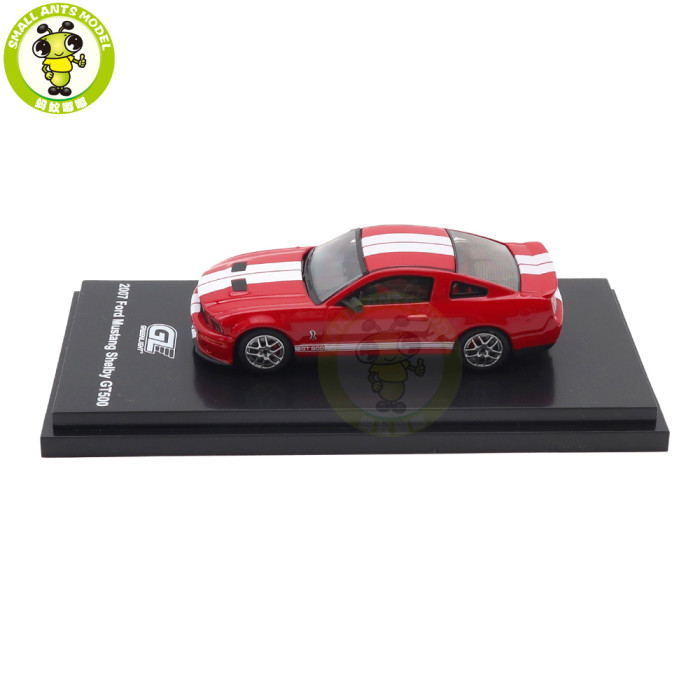 1/64 Ford Mustang Shelby GT500 2007 MOTORHELIX GreenLight Diecast Model Toy Car Gifts For Father Friends