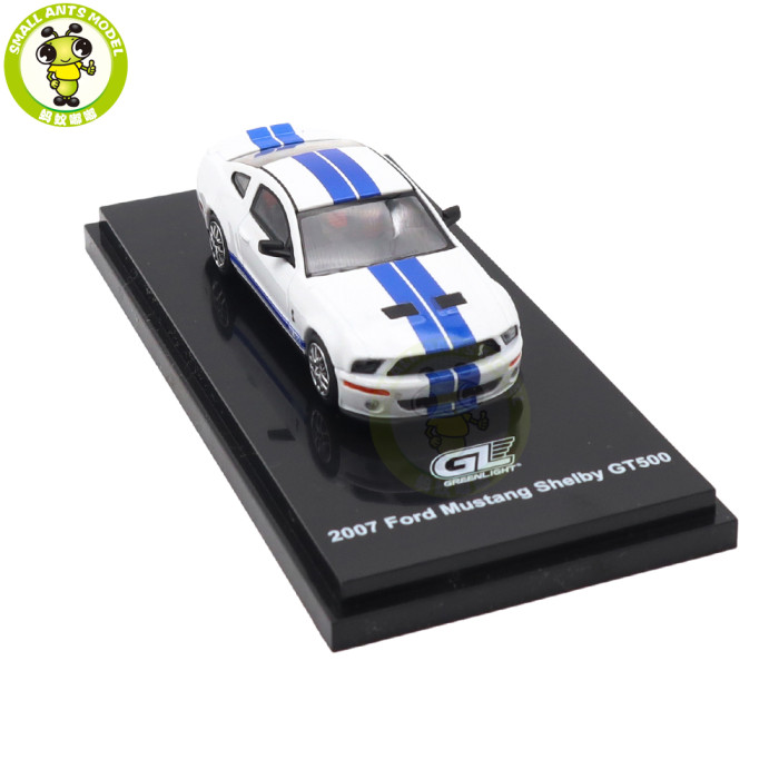 1/64 Ford Mustang Shelby GT500 2007 MOTORHELIX GreenLight Diecast Model Toy Car Gifts For Father Friends