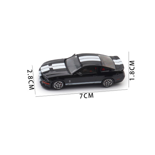 1/64 Ford Mustang Shelby GT500 2007 MOTORHELIX GreenLight Diecast Model Toy Car Gifts For Father Friends