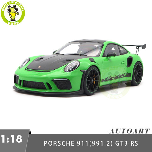 1/18 Porsche 911 991.2 GT3 RS Weissach Package AUTOart 78179 Lizard Green Model Car