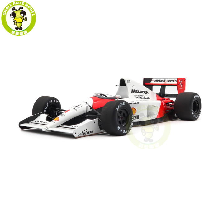1/18 Mclaren Honda MP4/6 Japanese GP 1991 A.SENNA #1 AUTOart 89140 With McLAREN LOGO Model Car
