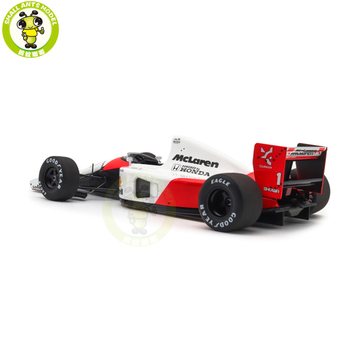 1/18 Mclaren Honda MP4/6 Japanese GP 1991 A.SENNA #1 AUTOart 89140 With McLAREN LOGO Model Car