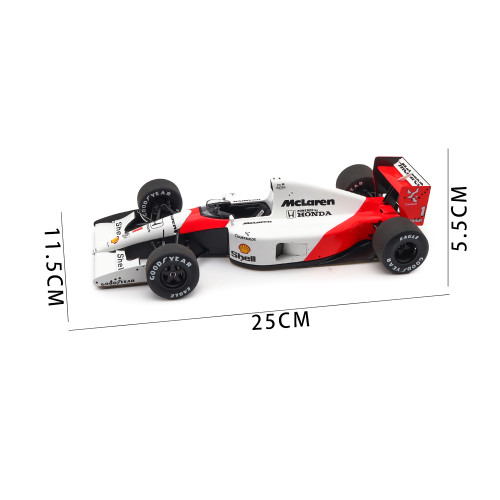 1/18 Mclaren Honda MP4/6 Japanese GP 1991 A.SENNA #1 AUTOart 89140 With McLAREN LOGO Model Car