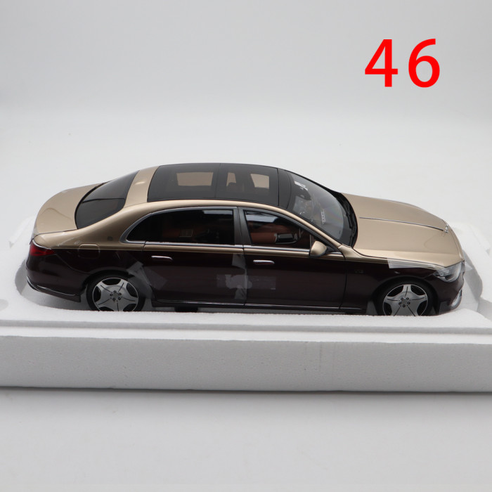 Defective 1/18 Mercedes Maybach S Class S680 2021 Almost Real 820122A 820122 Diecast Model Toy Car Gifts For Friends Father