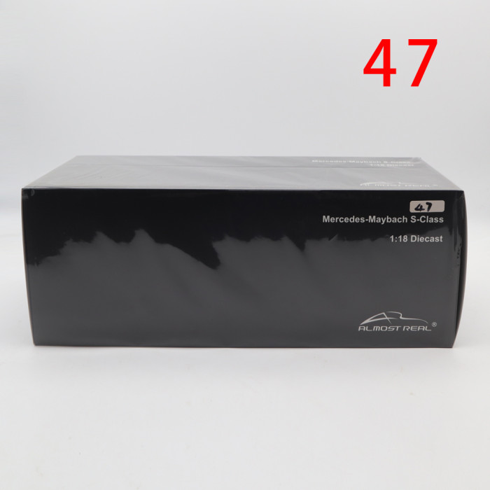 Defective 1/18 Mercedes Maybach S Class S680 2021 Almost Real 820122A 820122 Diecast Model Toy Car Gifts For Friends Father