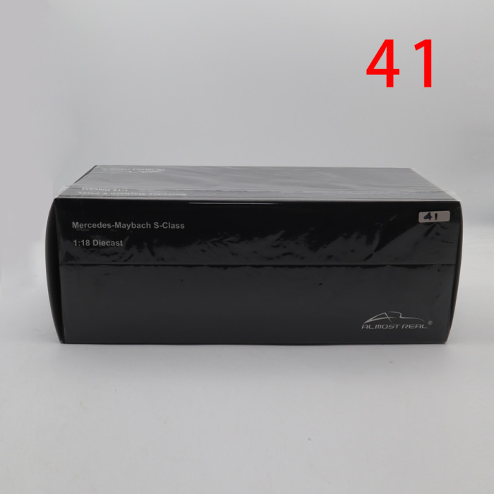 Defective 1/18 Mercedes Maybach S Class S680 2021 Almost Real 820122A 820122 Diecast Model Toy Car Gifts For Friends Father