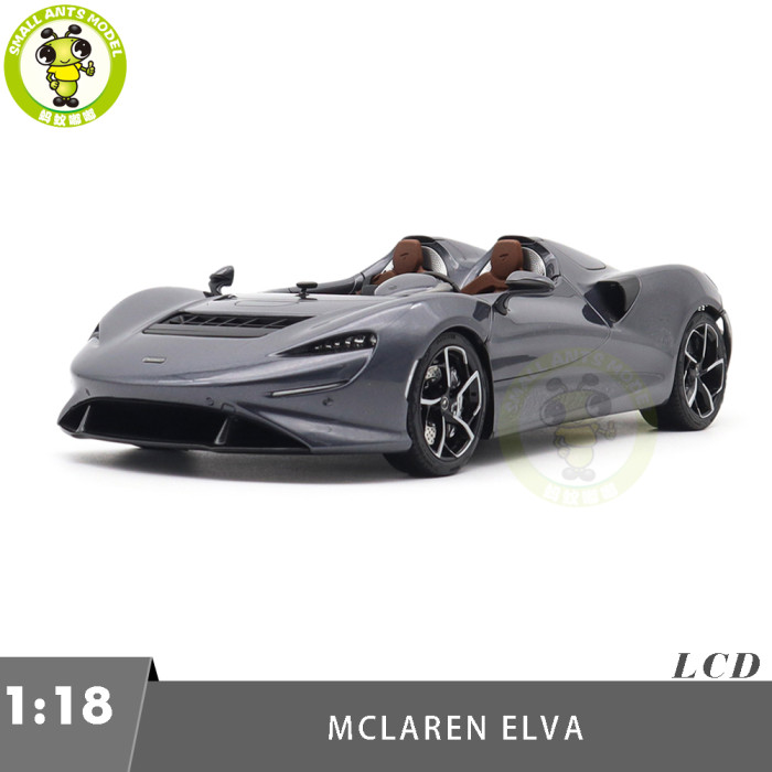 1/18 LCD McLaren ELVA Diecast Model Car Gifts For Father Friends