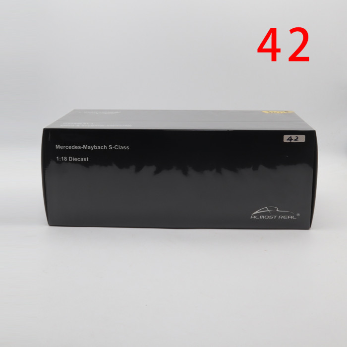 Defective 1/18 Mercedes Maybach S Class S680 2021 Almost Real 820122A 820122 Diecast Model Toy Car Gifts For Friends Father