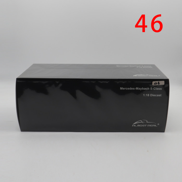 Defective 1/18 Mercedes Maybach S Class S680 2021 Almost Real 820122A 820122 Diecast Model Toy Car Gifts For Friends Father