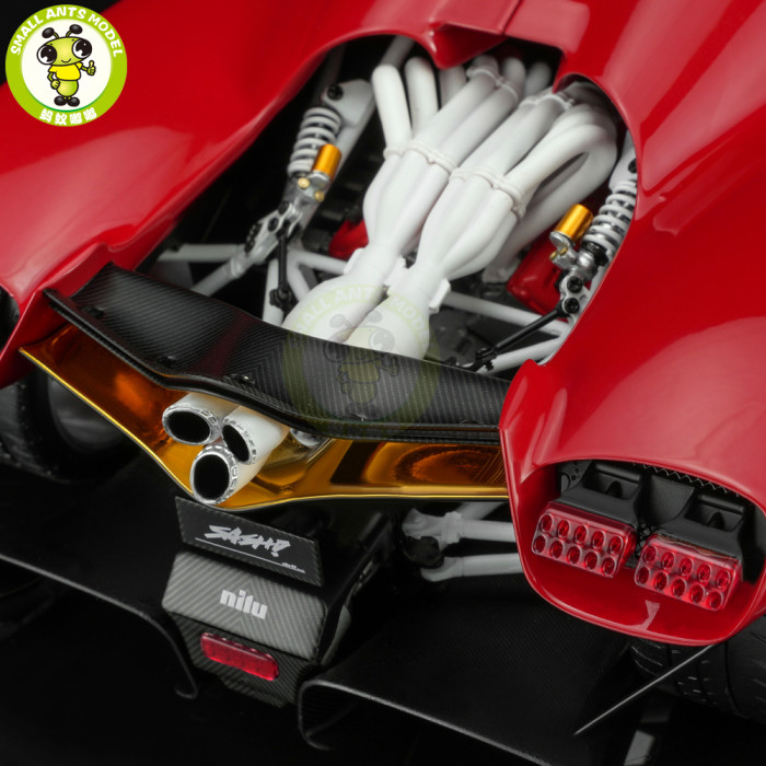 Pre-order 1/18 MOTORHELIX Nilu Racing Car Diecast Model Toy Car Gifts For Father Friends