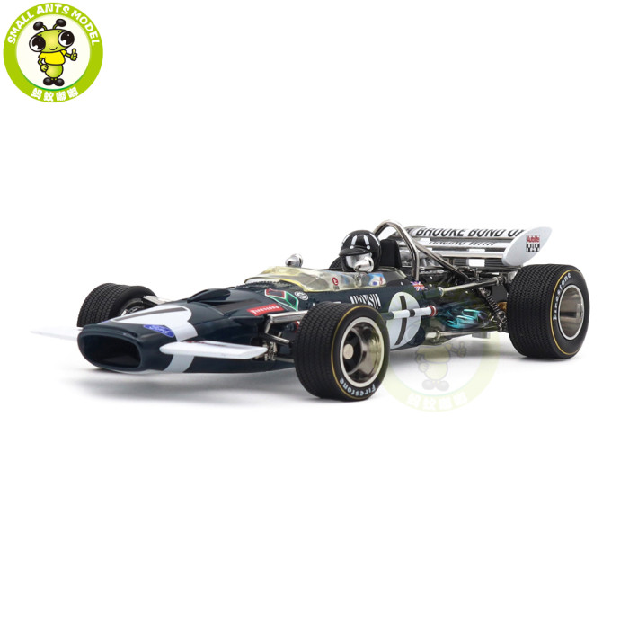 1/18 SUNSTAR Team Lotus Type 49C Classic Grand Prix 1970 Monaco GP F1 #1 G.Hill Diecast Model Toy Car Gifts For Father Friends
