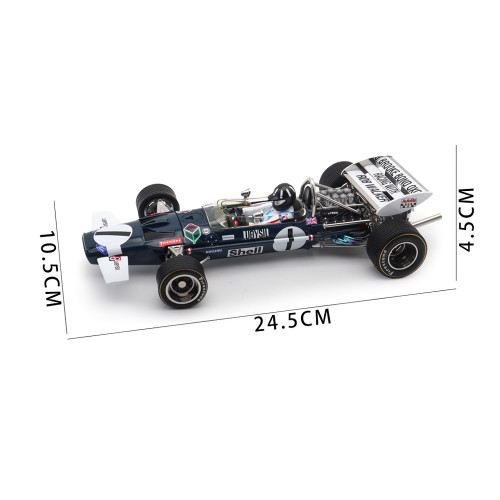 1/18 SUNSTAR Team Lotus Type 49C Classic Grand Prix 1970 Monaco GP F1 #1 G.Hill Diecast Model Toy Car Gifts For Father Friends