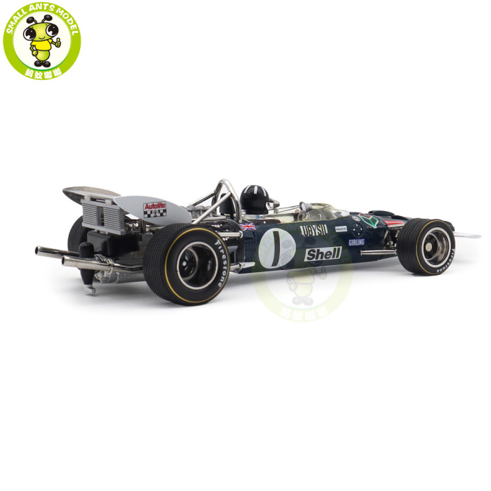 1/18 SUNSTAR Team Lotus Type 49C Classic Grand Prix 1970 Monaco GP F1 #1 G.Hill Diecast Model Toy Car Gifts For Father Friends