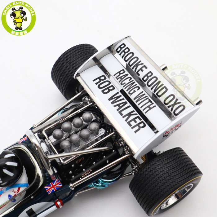 1/18 SUNSTAR Team Lotus Type 49C Classic Grand Prix 1970 Monaco GP F1 #1 G.Hill Diecast Model Toy Car Gifts For Father Friends