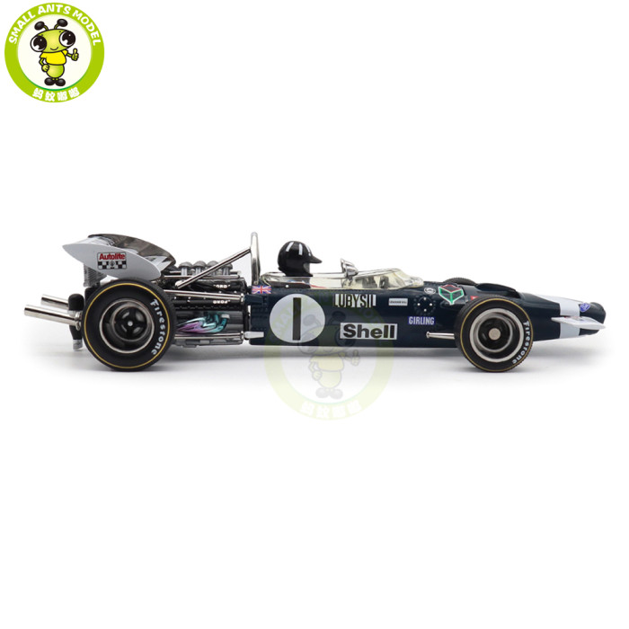1/18 SUNSTAR Team Lotus Type 49C Classic Grand Prix 1970 Monaco GP F1 #1 G.Hill Diecast Model Toy Car Gifts For Father Friends