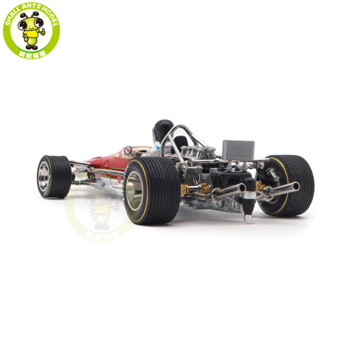 1/18 SUNSTAR Team Lotus Type 49B Classic Grand Prix 1969 South African GP F1 #2 Jochen Rindt Diecast Model Toy Car Gifts For Father Friends
