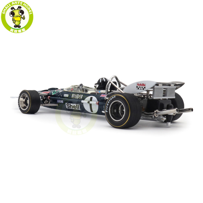 1/18 SUNSTAR Team Lotus Type 49C Classic Grand Prix 1970 Monaco GP F1 #1 G.Hill Diecast Model Toy Car Gifts For Father Friends