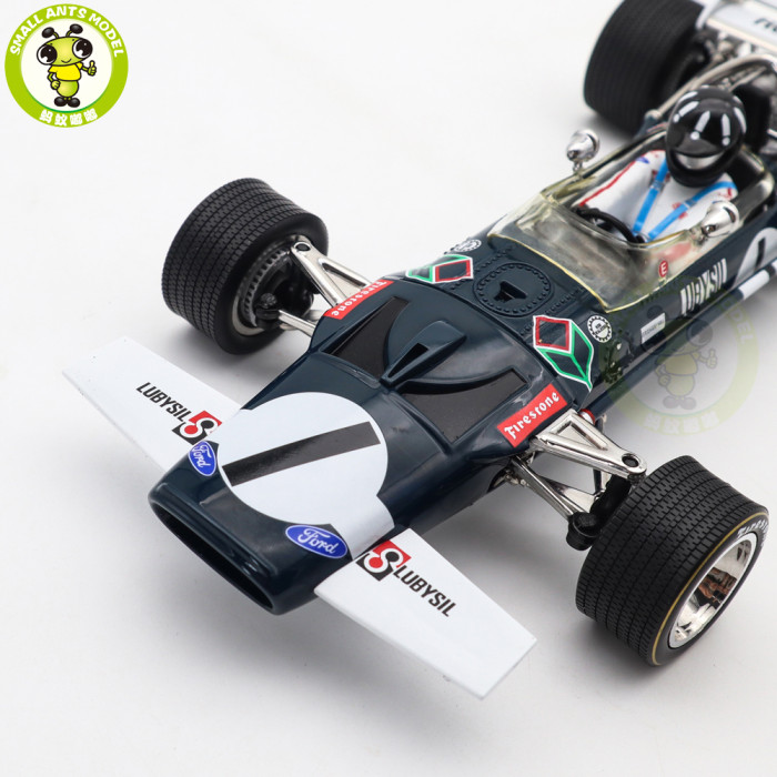 1/18 SUNSTAR Team Lotus Type 49C Classic Grand Prix 1970 Monaco GP F1 #1 G.Hill Diecast Model Toy Car Gifts For Father Friends