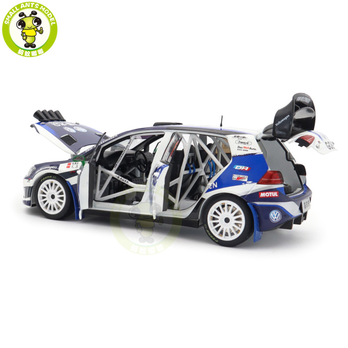 1/18 VW Volkswagen GOLF 7 S CRC FAW-VW Rally Team DA-Motorsport Diecast Model Car Toys Gifts For Friends