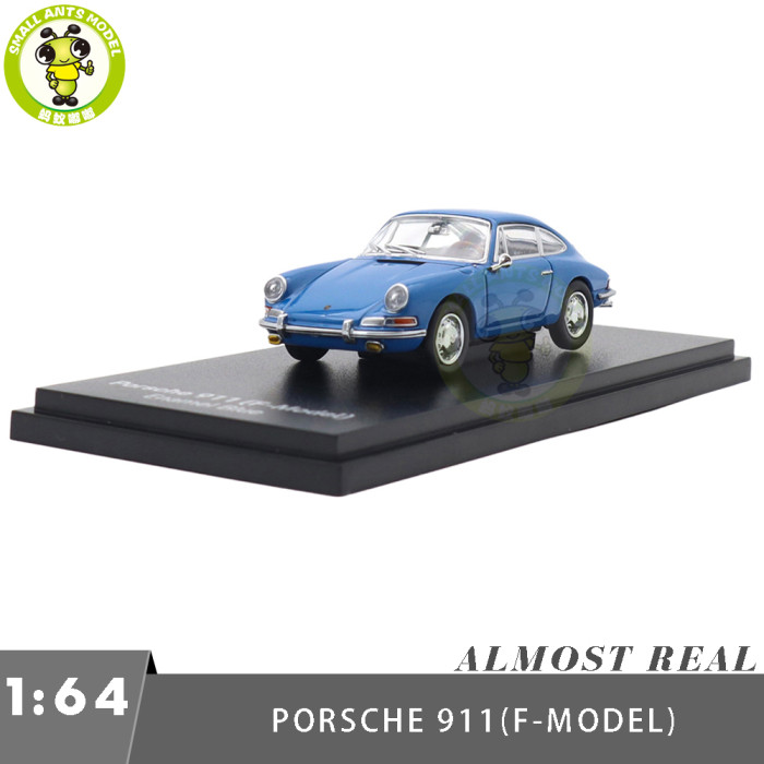 1/64 Almost Real Porsche 911 F-Model Diecast Model Toy Car Gifts For Friends