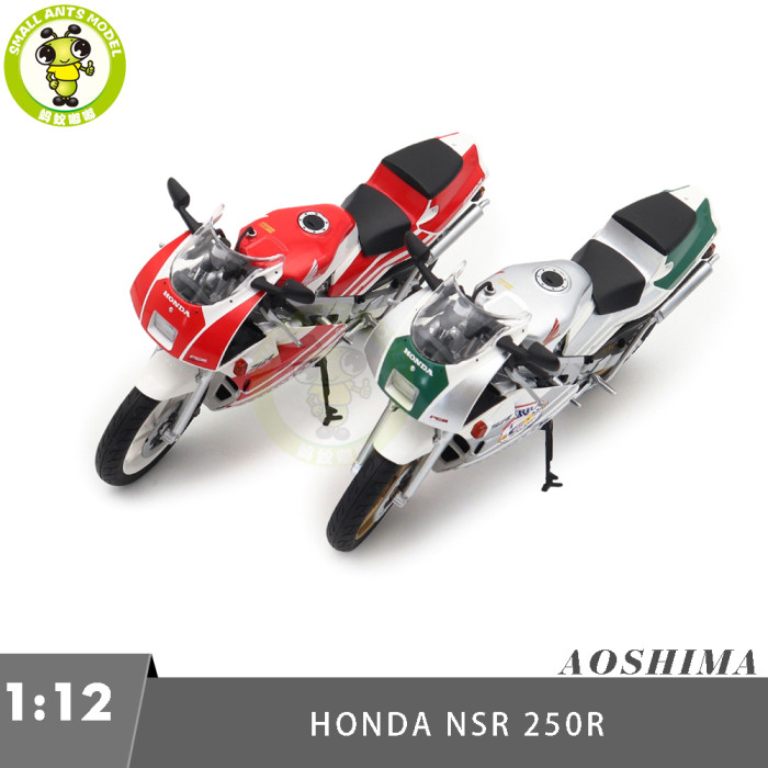 1/12 AOSHIMA Honda NSR250R '89 Diecast Model Motorcycle Car Toy Gifts For Friends Father