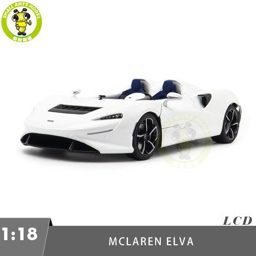 1/18 LCD McLaren ELVA Diecast Model Car Gifts For Father Friends
