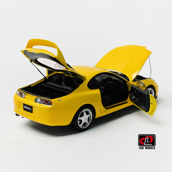 Pre-order 1/18 LCD Toyota Supra A80 Diecast Model Car Gifts For Father Friends