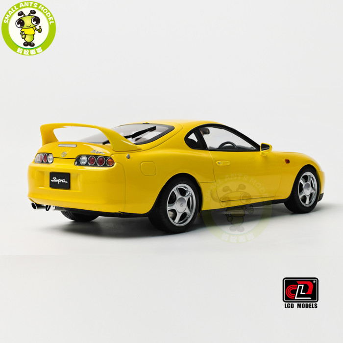 Pre-order 1/18 LCD Toyota Supra A80 Diecast Model Car Gifts For Father Friends