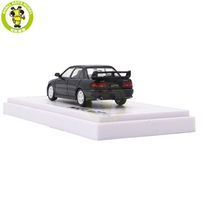 1/64 Whelart Mitsubishi Lancer Evolution III EVO 3 Lighting Function Diecast Model Toy Car Gifts For Friends