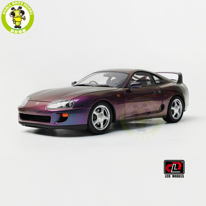 Pre-order 1/18 LCD Toyota Supra A80 Diecast Model Car Gifts For Father Friends