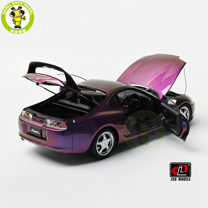 Pre-order 1/18 LCD Toyota Supra A80 Diecast Model Car Gifts For Father Friends