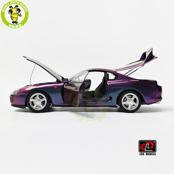 Pre-order 1/18 LCD Toyota Supra A80 Diecast Model Car Gifts For Father Friends
