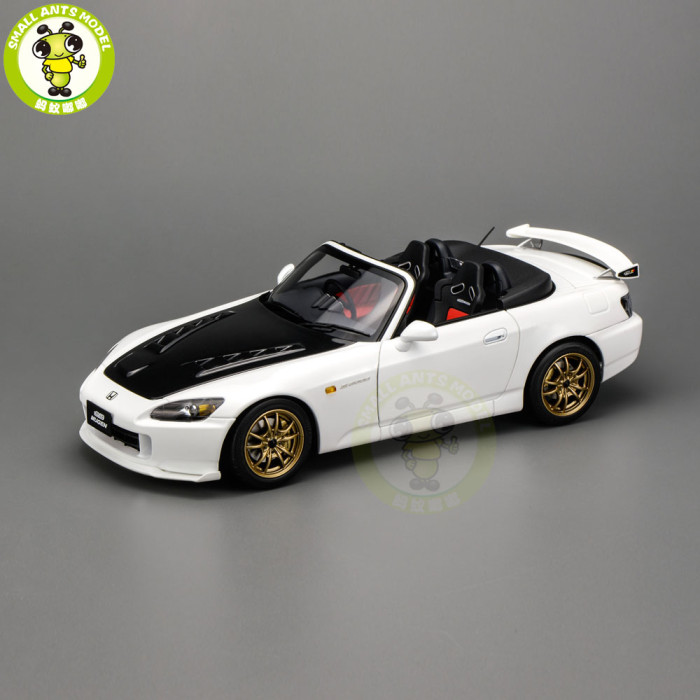1/18 MOTORHELIX Honda S2000 AP2 MUGEN Diecast Model Toy Car Gifts For Father Friends