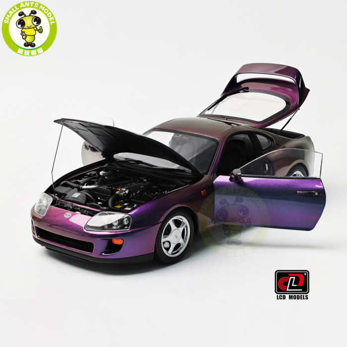 Pre-order 1/18 LCD Toyota Supra A80 Diecast Model Car Gifts For Father Friends