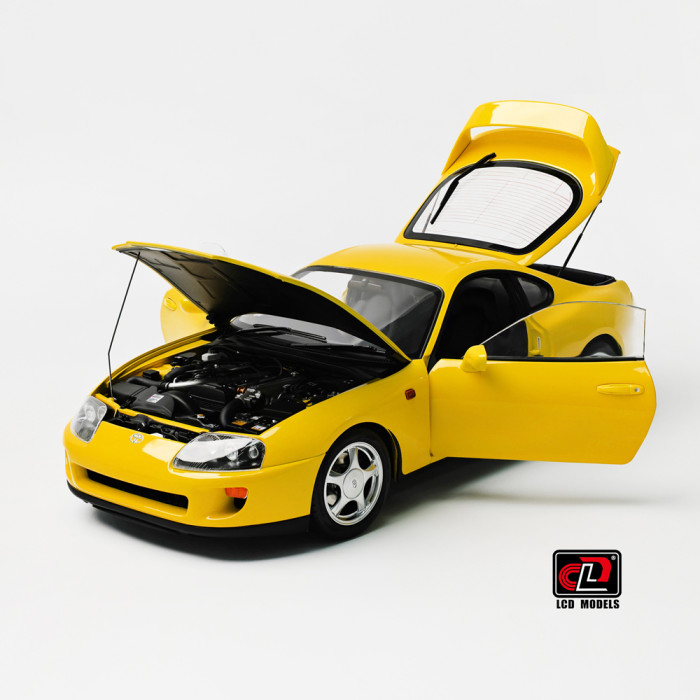 Pre-order 1/18 LCD Toyota Supra A80 Diecast Model Car Gifts For Father Friends