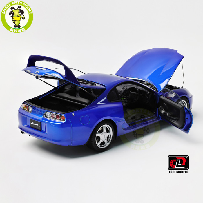 Pre-order 1/18 LCD Toyota Supra A80 Diecast Model Car Gifts For Father Friends