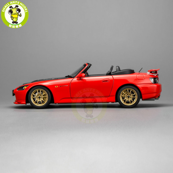 1/18 MOTORHELIX Honda S2000 AP2 MUGEN Diecast Model Toy Car Gifts For Father Friends