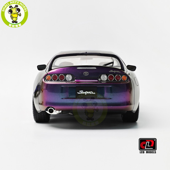 Pre-order 1/18 LCD Toyota Supra A80 Diecast Model Car Gifts For Father Friends