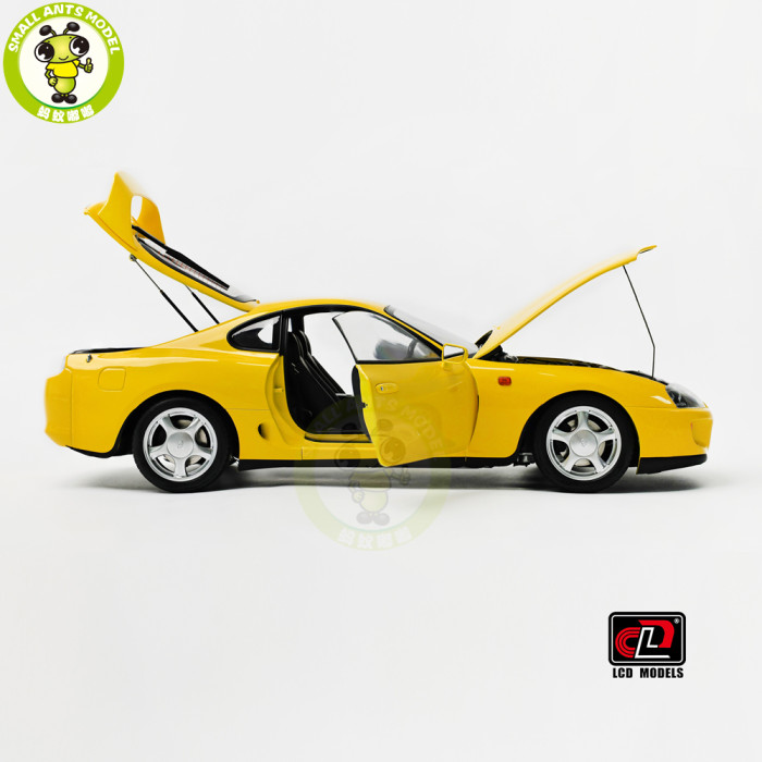 Pre-order 1/18 LCD Toyota Supra A80 Diecast Model Car Gifts For Father Friends