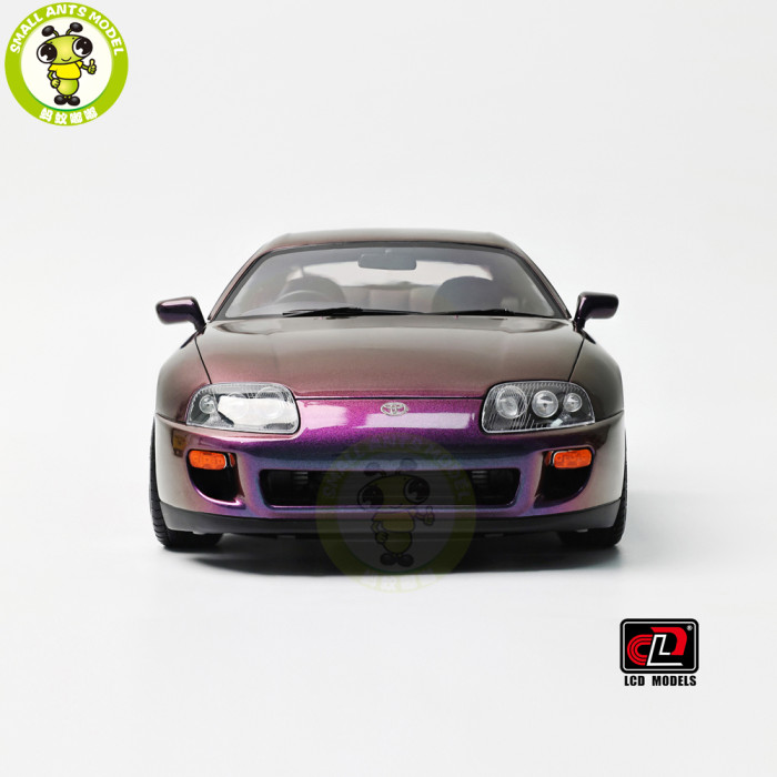 Pre-order 1/18 LCD Toyota Supra A80 Diecast Model Car Gifts For Father Friends