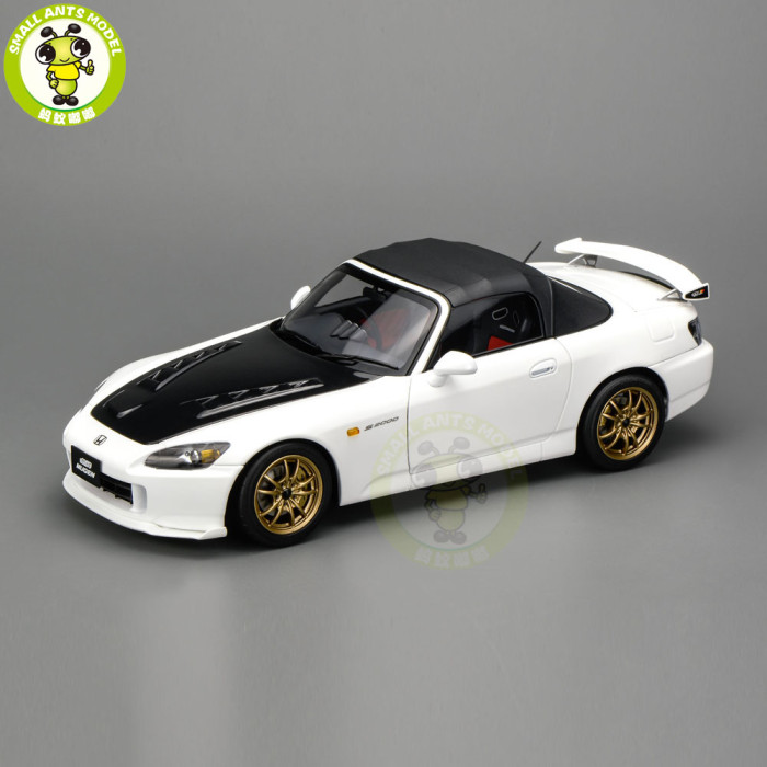 1/18 MOTORHELIX Honda S2000 AP2 MUGEN Diecast Model Toy Car Gifts For Father Friends