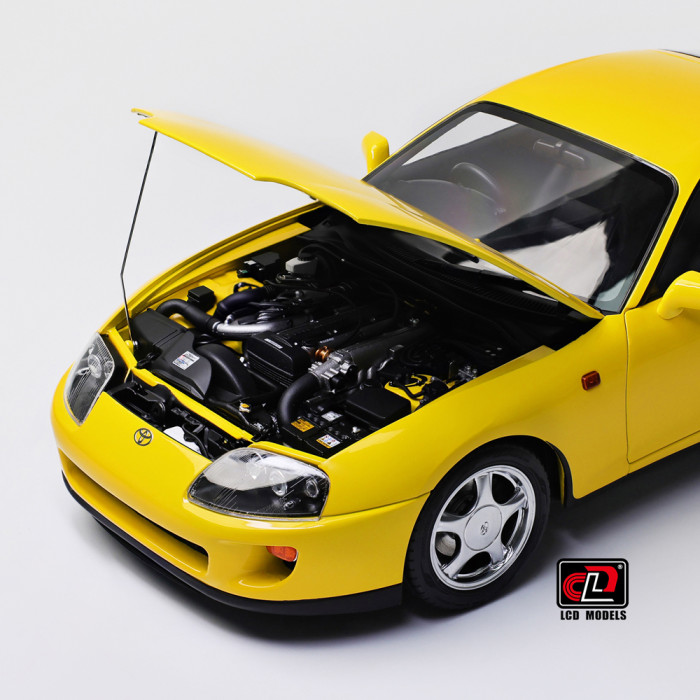 Pre-order 1/18 LCD Toyota Supra A80 Diecast Model Car Gifts For Father Friends