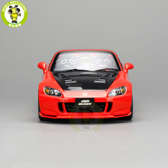 1/18 MOTORHELIX Honda S2000 AP2 MUGEN Diecast Model Toy Car Gifts For Father Friends