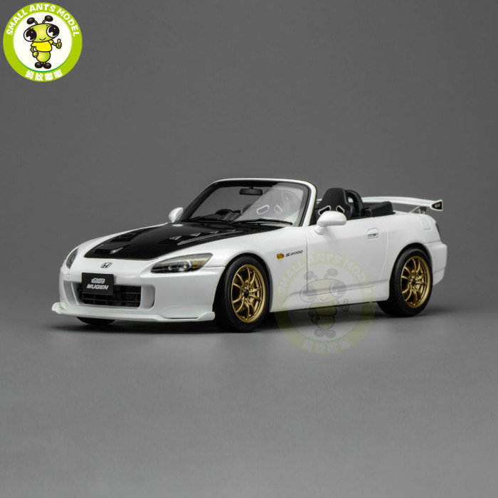 1/18 MOTORHELIX Honda S2000 AP2 MUGEN Diecast Model Toy Car Gifts For Father Friends