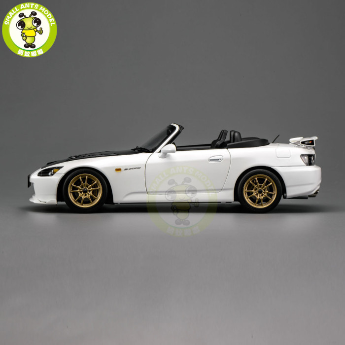 1/18 MOTORHELIX Honda S2000 AP2 MUGEN Diecast Model Toy Car Gifts For Father Friends