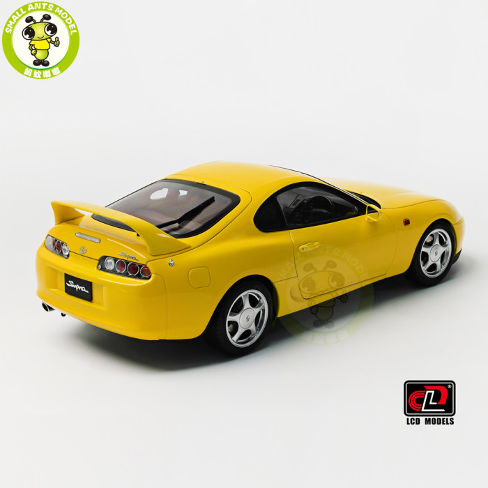 Pre-order 1/18 LCD Toyota Supra A80 Diecast Model Car Gifts For Father Friends